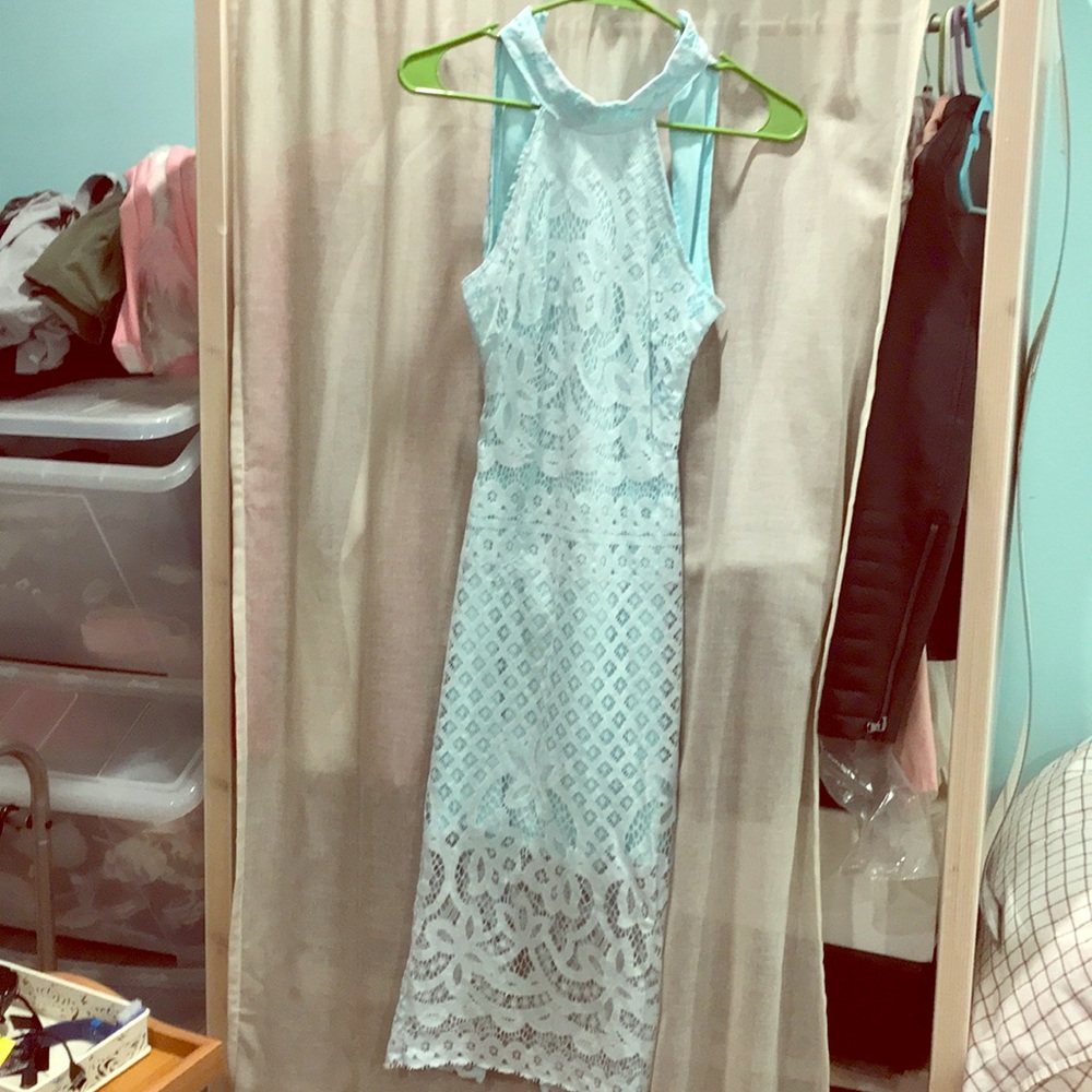 Beautiful fit long lace dress